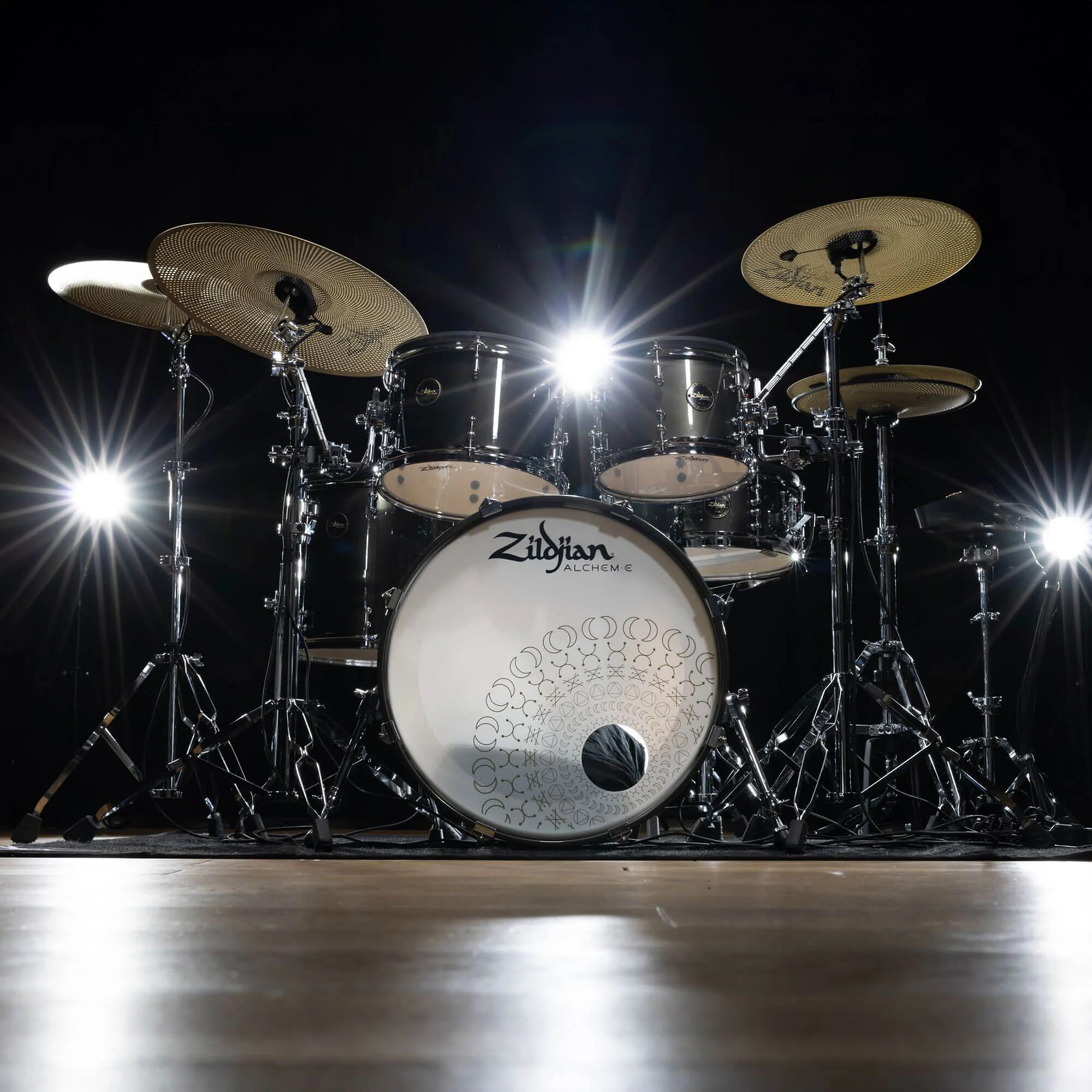 ALCHEM-E Gold EX Electronic Drum Kit - Image 9