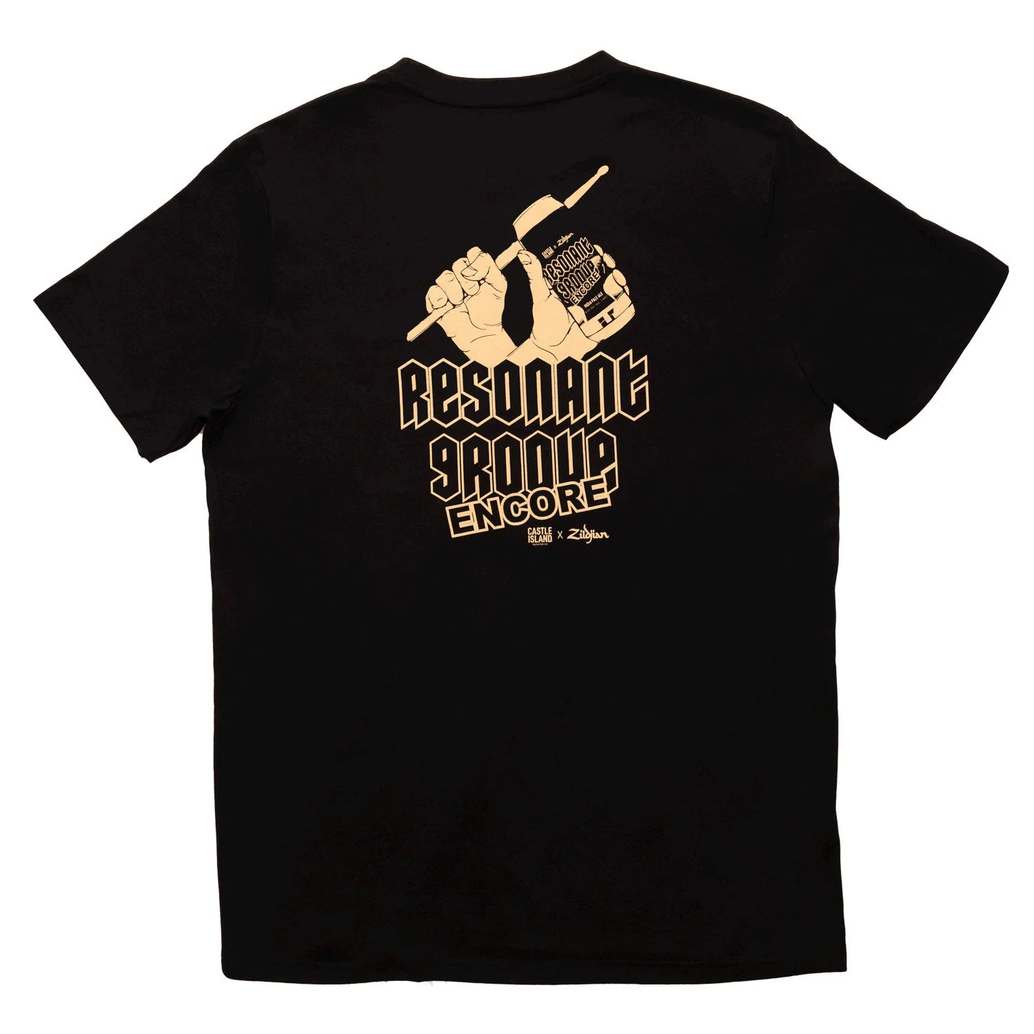 Castle Island x Zildjian Resonant Groove Encore T-Shirt - Image 4