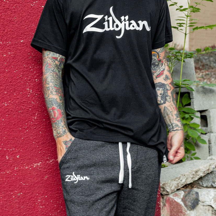 Zildjian Gray Fleece Joggers - Image 6